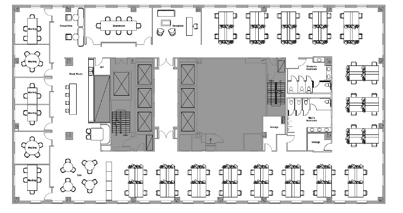 575 Market St, San Francisco, CA for lease Floor Plan- Image 1 of 1