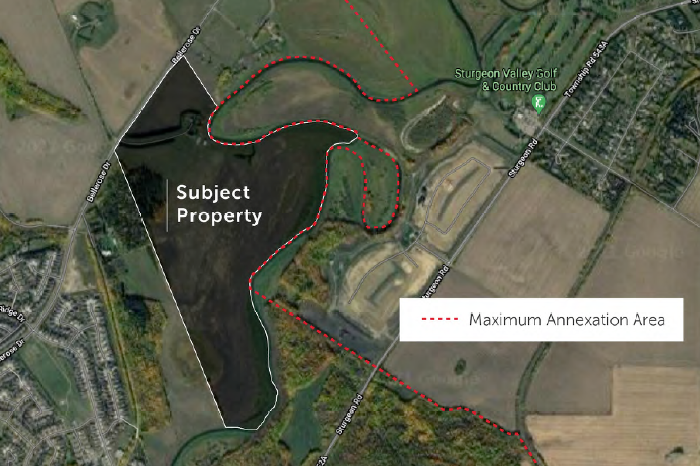 54229 Bellerose Dr, Sturgeon County, AB for sale Aerial- Image 1 of 1