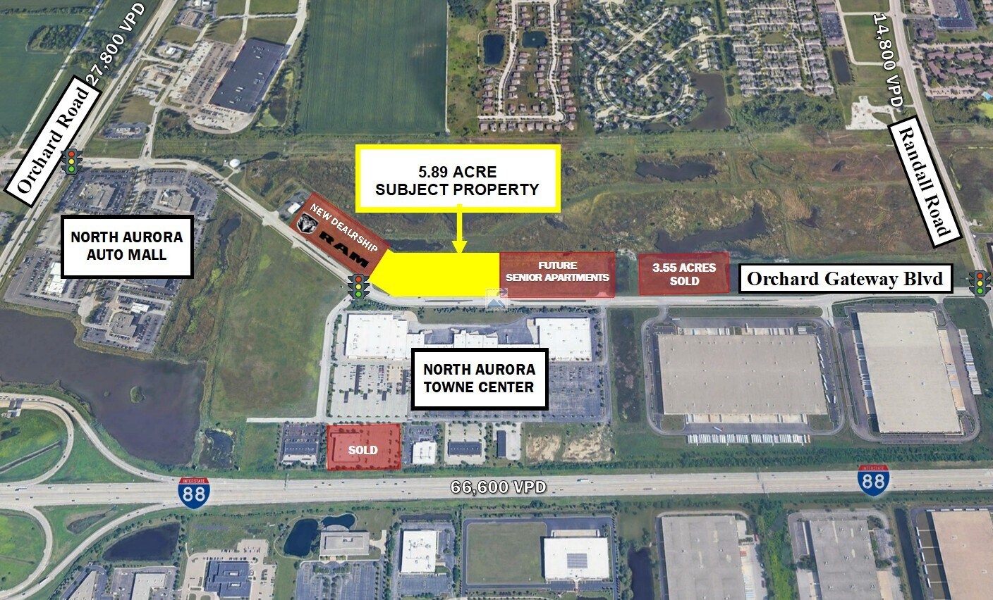 I-88 Exposure - Development Ready portefeuille de 6 propriétés à vendre sur LoopNet.ca Photo principale- Image 1 de 8