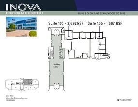 10700 E Geddes Ave, Englewood, CO for lease Floor Plan- Image 2 of 4