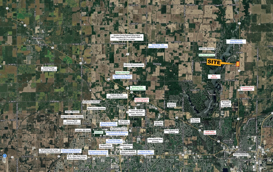 SR 19 & 226th Street, Cicero, IN for sale - Aerial - Image 3 of 5