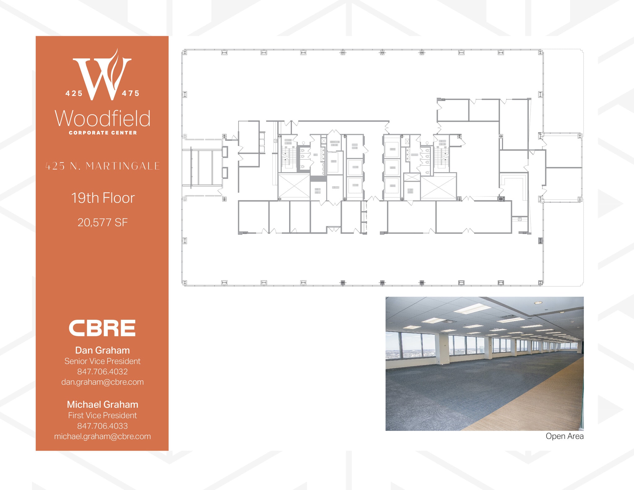 425 N Martingale Rd, Schaumburg, IL for lease Floor Plan- Image 1 of 1