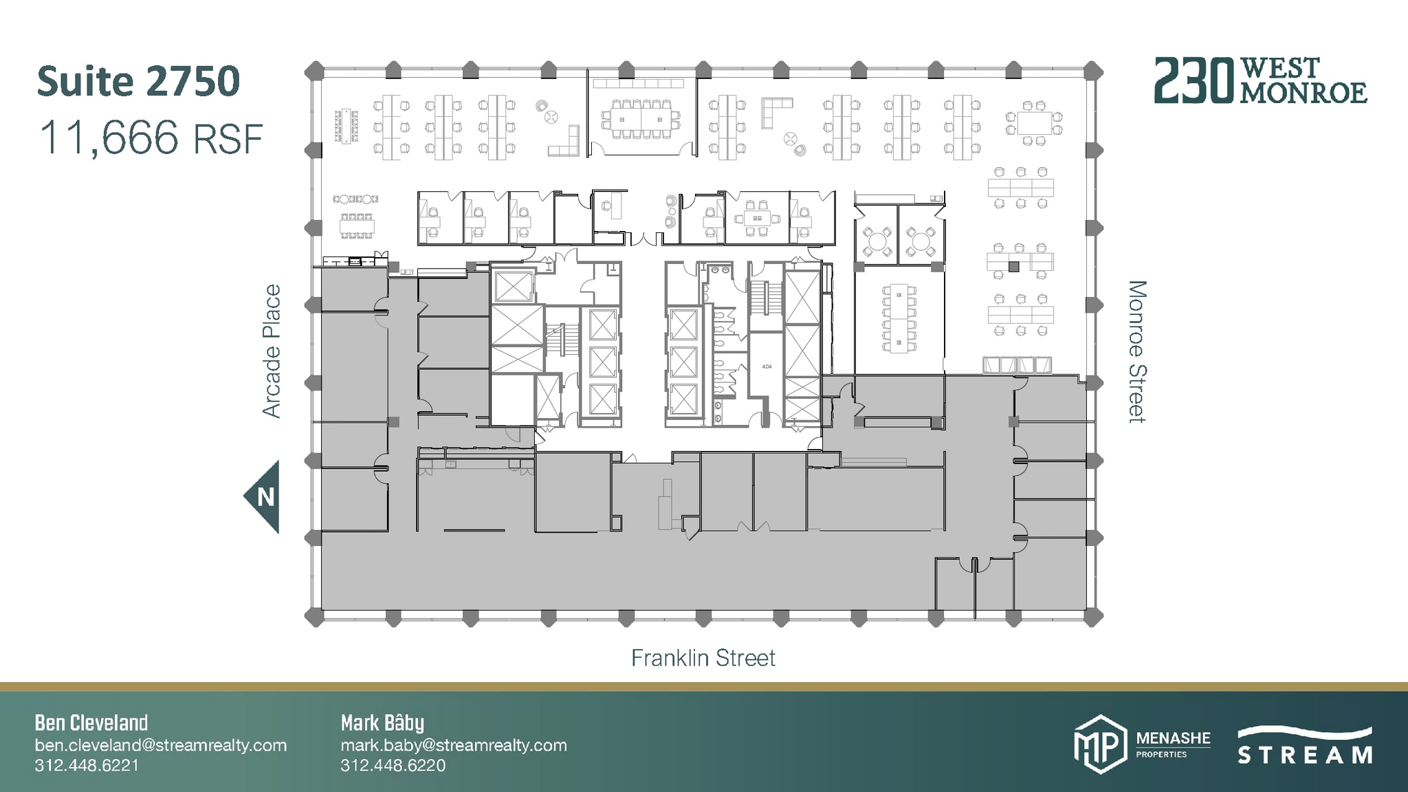 230 W Monroe St, Chicago, IL for lease Floor Plan- Image 1 of 1