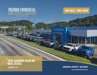 More details for 1229 Country Club Mnr, Fairmont, WV - Retail for Sale