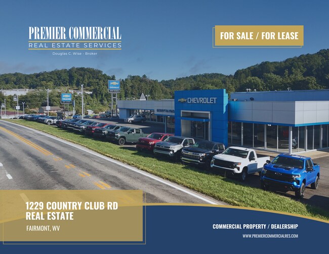 More details for 1229 Country Club Mnr, Fairmont, WV - Retail for Sale
