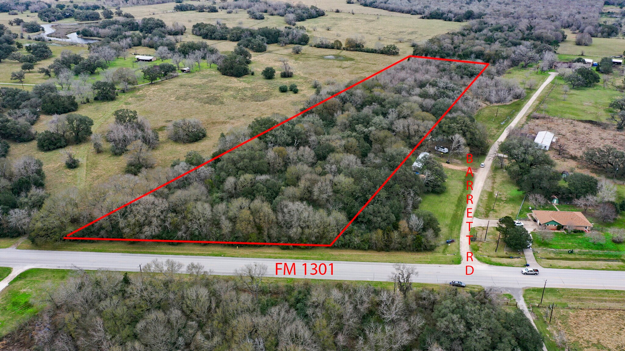 FM 1301, West Columbia, TX for sale Aerial- Image 1 of 1