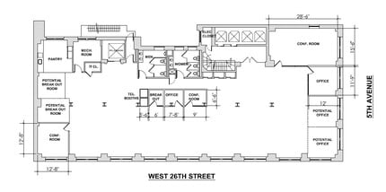 220 Fifth Ave, New York, NY for lease Floor Plan- Image 1 of 1