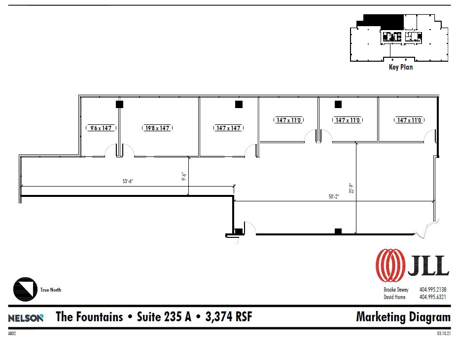 3200 Highlands Pky SE, Smyrna, GA à louer Plan d’étage- Image 1 de 1