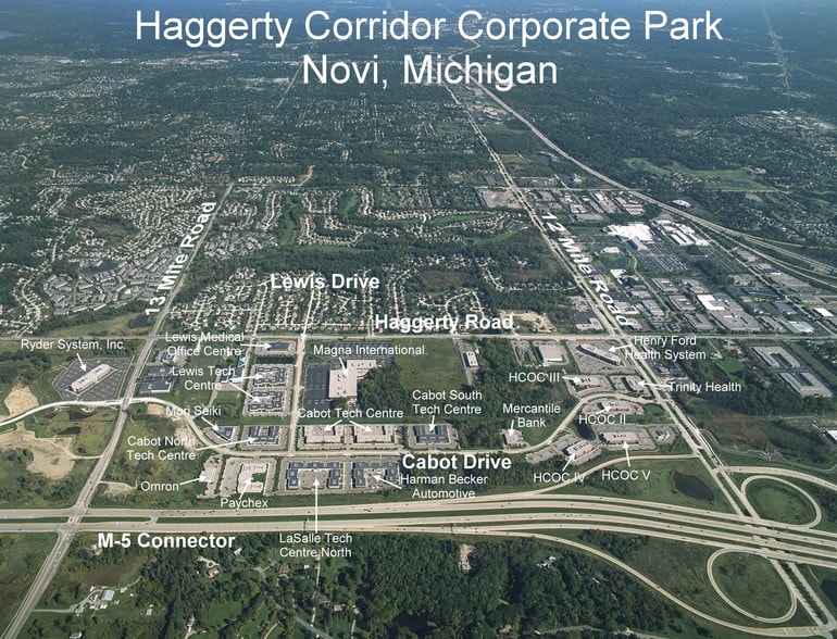 28850 Cabot Dr, Novi, MI for lease - Aerial - Image 2 of 12