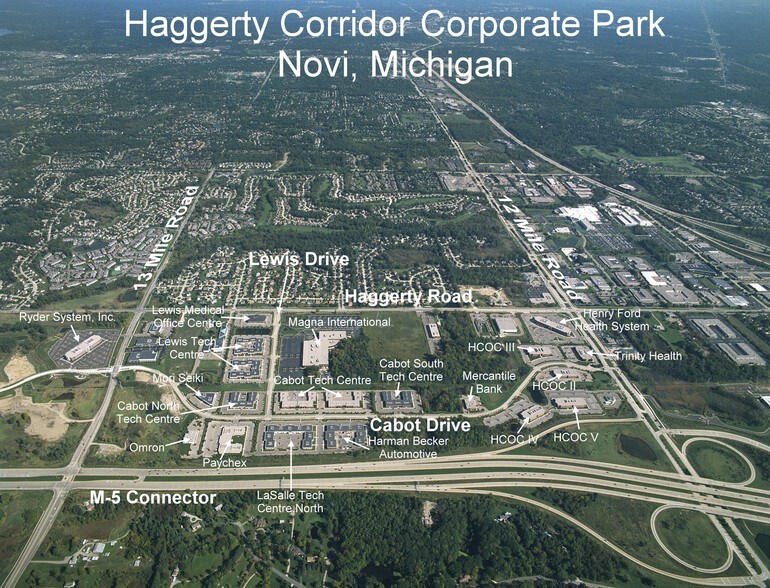 28850 Cabot Dr, Novi, MI à louer - Aérien - Image 2 de 12