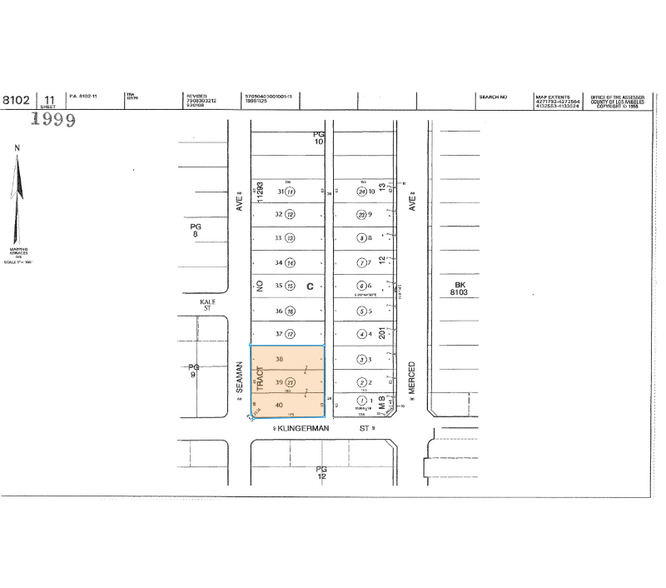 2402 Seaman Ave, South El Monte, CA à vendre - Plan cadastral - Image 2 de 25