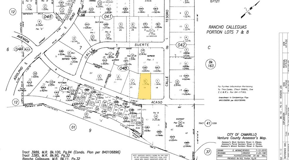 1199 Avenida Acaso, Camarillo, CA à louer - Plan cadastral - Image 3 de 3
