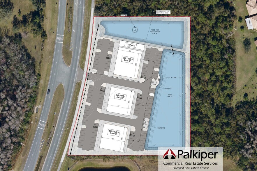3581 Pleasant Hill Road, Kissimmee, FL à louer - Plan de site - Image 2 de 7