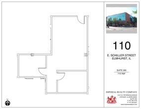 110 E Schiller St, Elmhurst, IL for lease Site Plan- Image 1 of 1