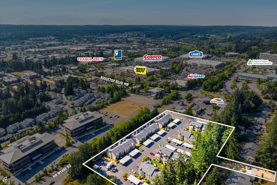 9896 Enterprise Ln NW, Silverdale, WA for sale - Aerial - Image 3 of 34