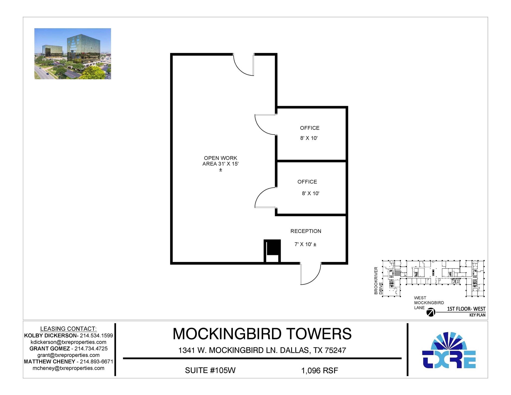 1341 W Mockingbird Ln, Dallas, TX for lease Floor Plan- Image 1 of 1