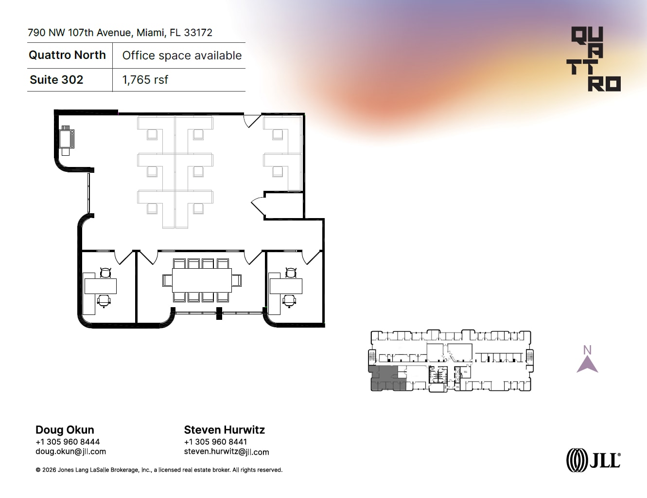 700 NW 107th Ave, Miami, FL à louer Plan d’étage- Image 1 de 1