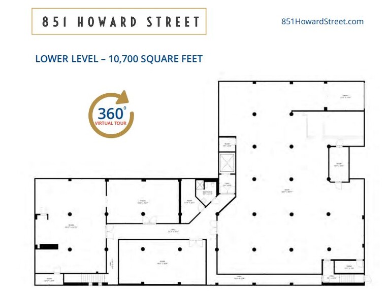 851-853 Howard St, San Francisco, CA for lease - Floor Plan - Image 3 of 4