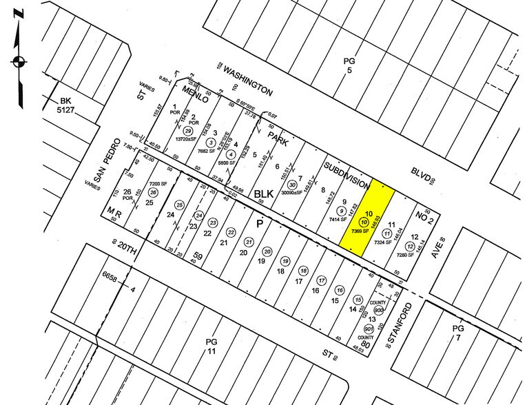 746 E Washington Blvd, Los Angeles, CA à vendre - Plan cadastral - Image 3 de 4