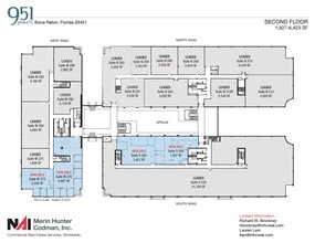 951 Yamato Rd, Boca Raton, FL à louer Plan d’étage- Image 1 de 2