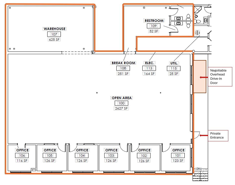 1500 W Campus Dr, Littleton, CO for lease Floor Plan- Image 1 of 1