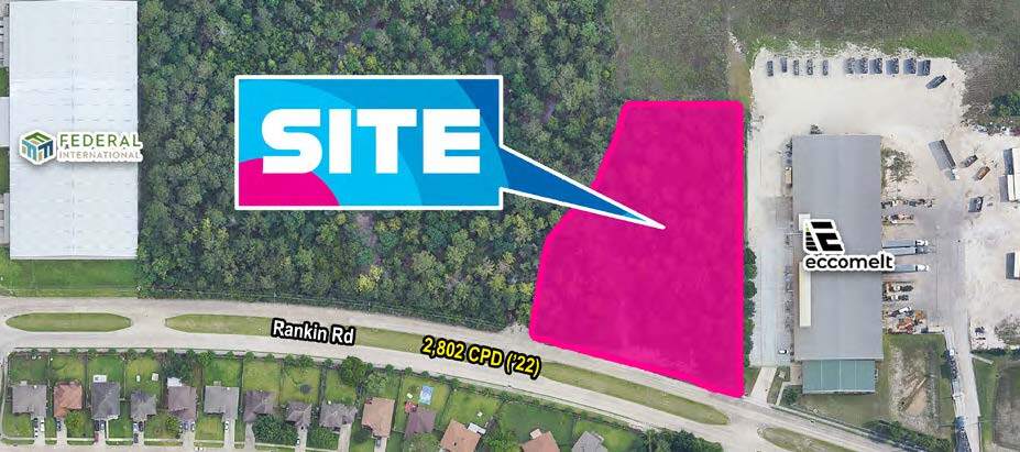 NWQ US-59 & Rankin Rd, Humble, TX à vendre - Photo du bâtiment - Image 2 de 2