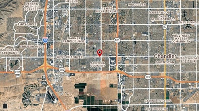 70 N McClintock Dr, Chandler, AZ - Aérien Vue de la carte