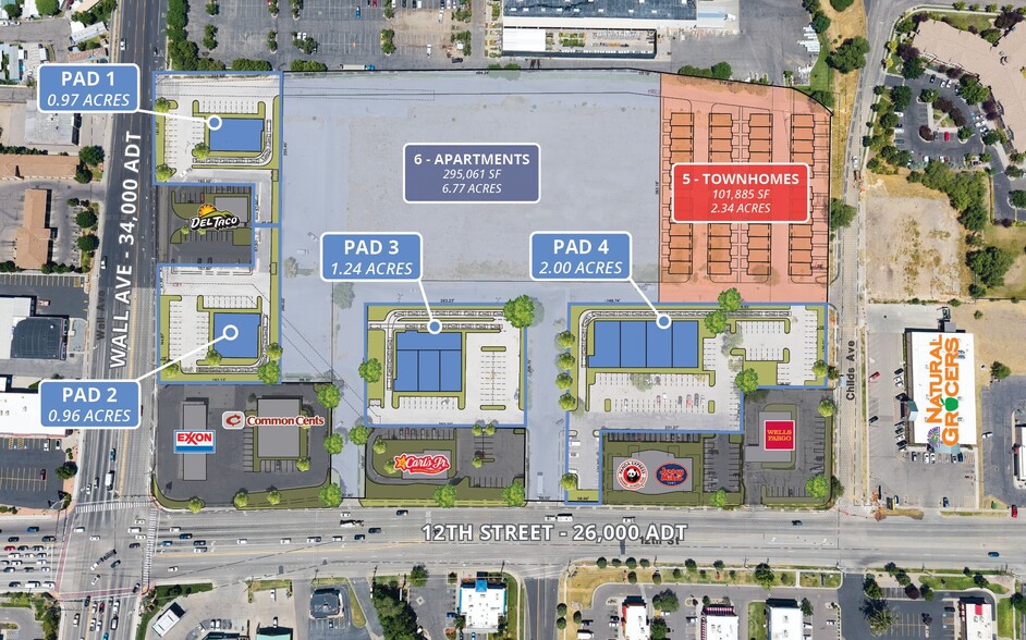 12th Street, Ogden, UT à vendre - Plan de site - Image 2 de 2