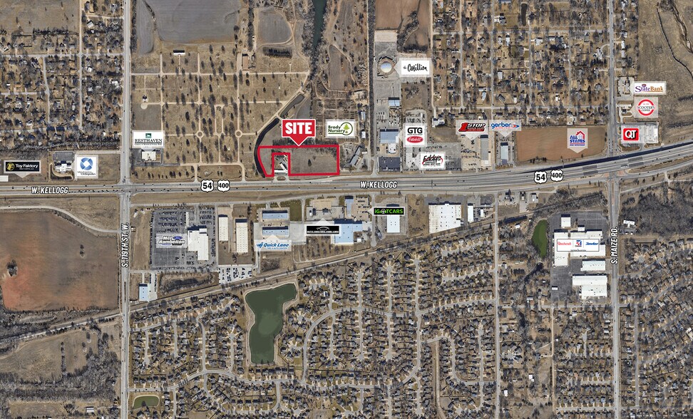 11300 Block W. Kellogg St, Wichita, KS à vendre - Photo du bâtiment - Image 3 de 3