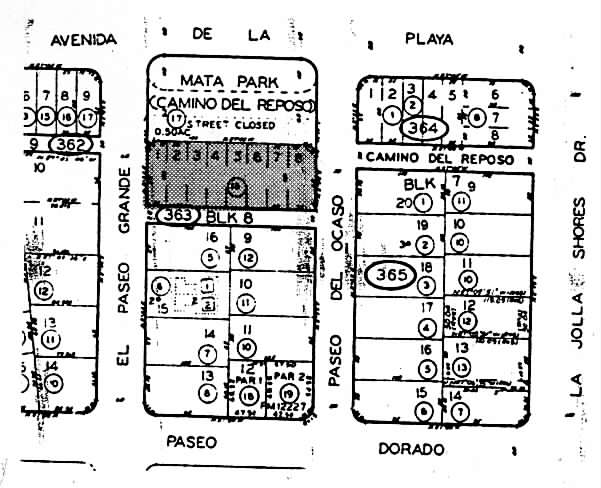2223 Avenida de la Playa, La Jolla, CA à louer - Plan cadastral - Image 2 de 5