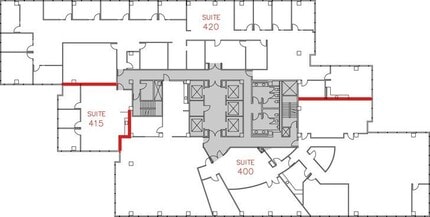 3131 Camino del Rio N, San Diego, CA à louer Plan d’étage- Image 1 de 1