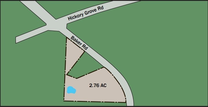 2639 Baker Rd, Acworth, GA for sale Site Plan- Image 1 of 2
