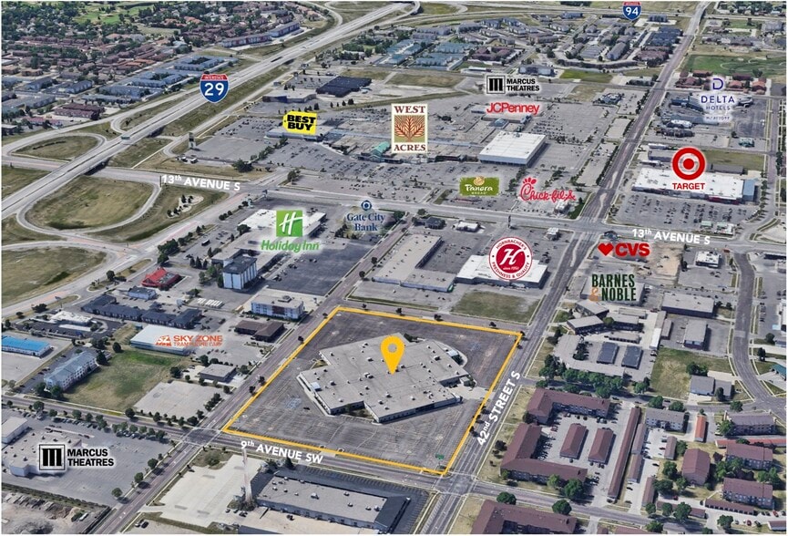 900 42nd St S, Fargo, ND for sale - Aerial - Image 2 of 43