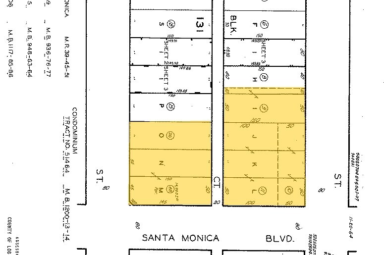 1801 Santa Monica Blvd, Santa Monica, CA à vendre - Plan cadastral - Image 2 de 2