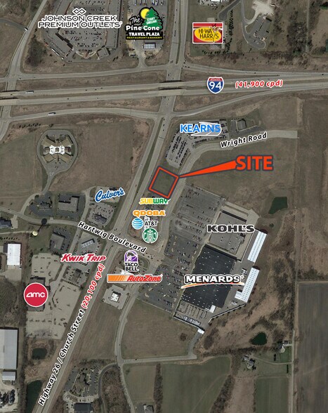 555 Wright -1, Johnson Creek, WI à vendre - Photo du bâtiment - Image 1 de 1