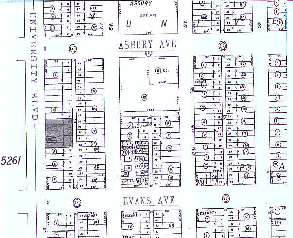 2040 S University Blvd, Denver, CO for lease - Plat Map - Image 2 of 3