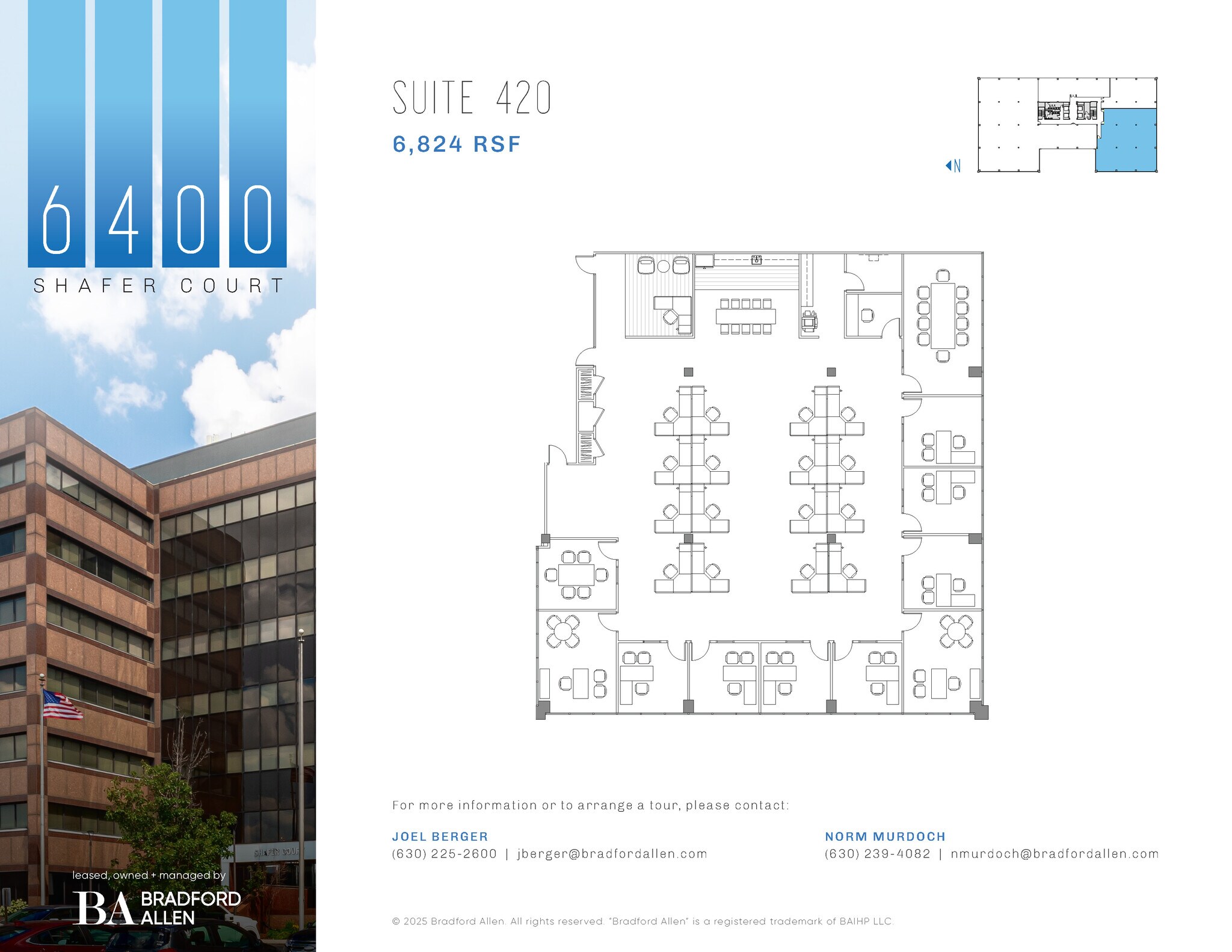 6400 Shafer Ct, Rosemont, IL for lease Floor Plan- Image 1 of 2