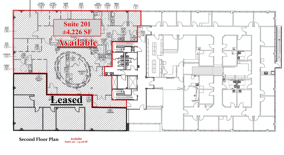 688 Walnut St, Macon-Bibb, GA for lease - Floor Plan - Image 2 of 7