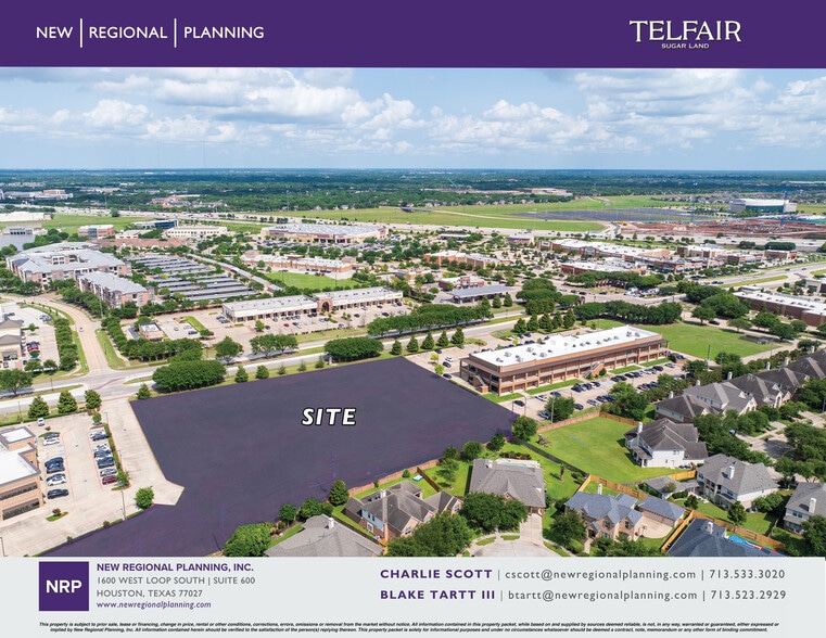 13436 University Blvd, Sugar Land, TX for lease - Aerial - Image 3 of 5