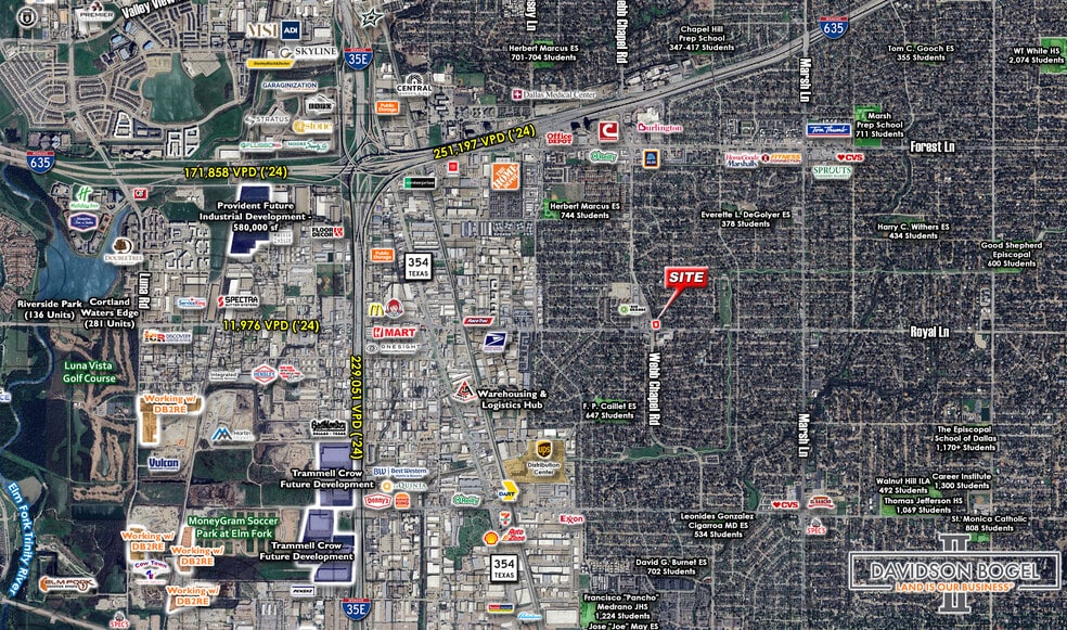 Dallas - 3201 Royal Ln., Dallas, TX for sale - Building Photo - Image 2 of 2