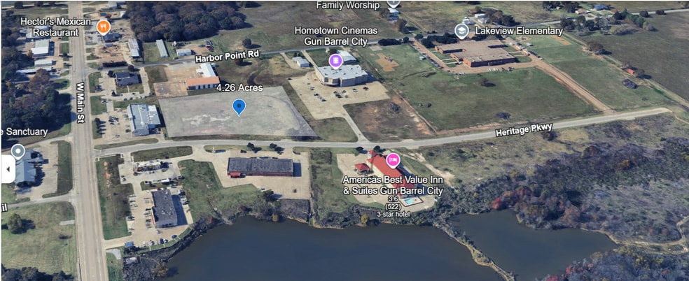 0 Heritage Pky, Gun Barrel City, TX for sale - Aerial - Image 1 of 5