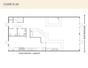 5401 Sepulveda Blvd, Culver City, CA for lease Floor Plan- Image 1 of 1