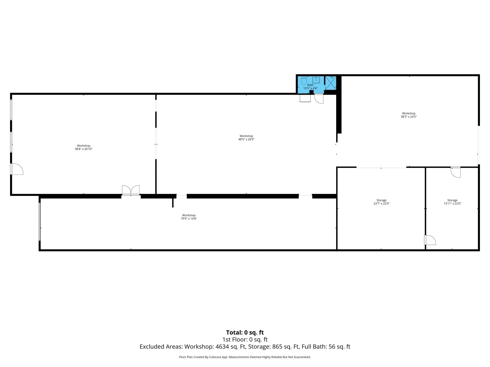6819 N 55th Dr, Glendale, AZ for lease Floor Plan- Image 1 of 1