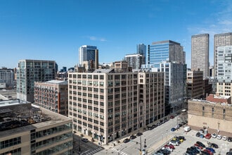 328 S Jefferson St, Chicago, IL - Aérien Vue de la carte - Image1