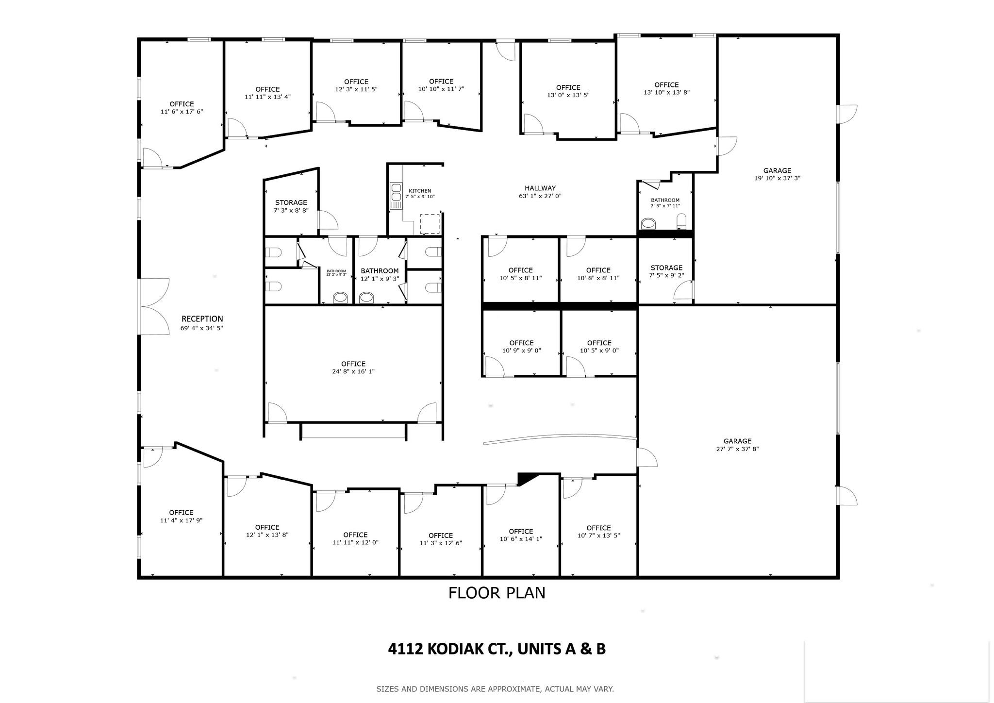 4112 Kodiak Ct, Frederick, CO à louer Plan d’étage- Image 1 de 1