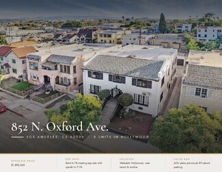 More details for 852 N Oxford Ave, Los Angeles, CA - Multifamily for Sale