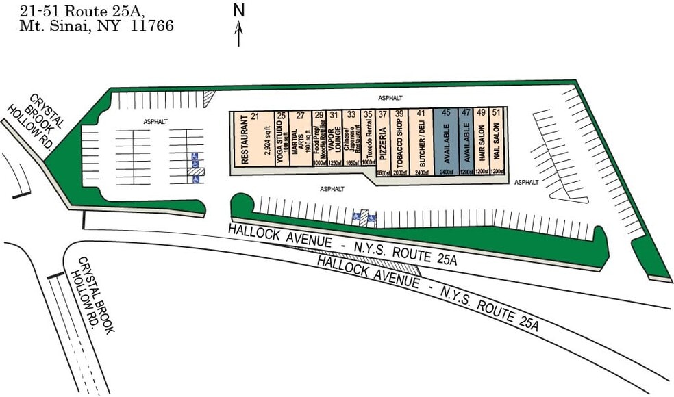 21-51 Route 25A, Mount Sinai, NY for lease - Building Photo - Image 2 of 5