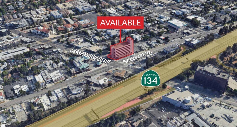 4455 Lankershim Blvd, North Hollywood, CA à louer - Aérien - Image 1 de 2