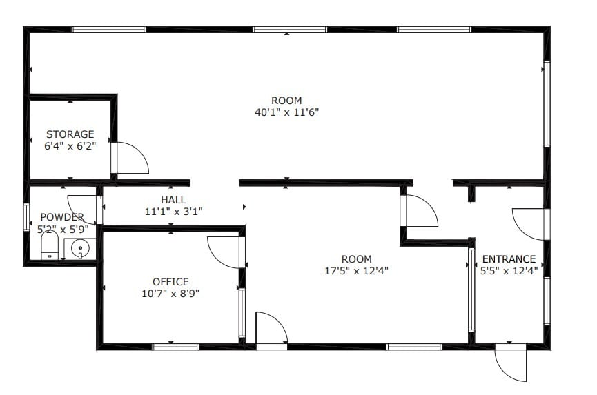 1800 S Mojave Rd, Las Vegas, NV for lease Floor Plan- Image 1 of 2