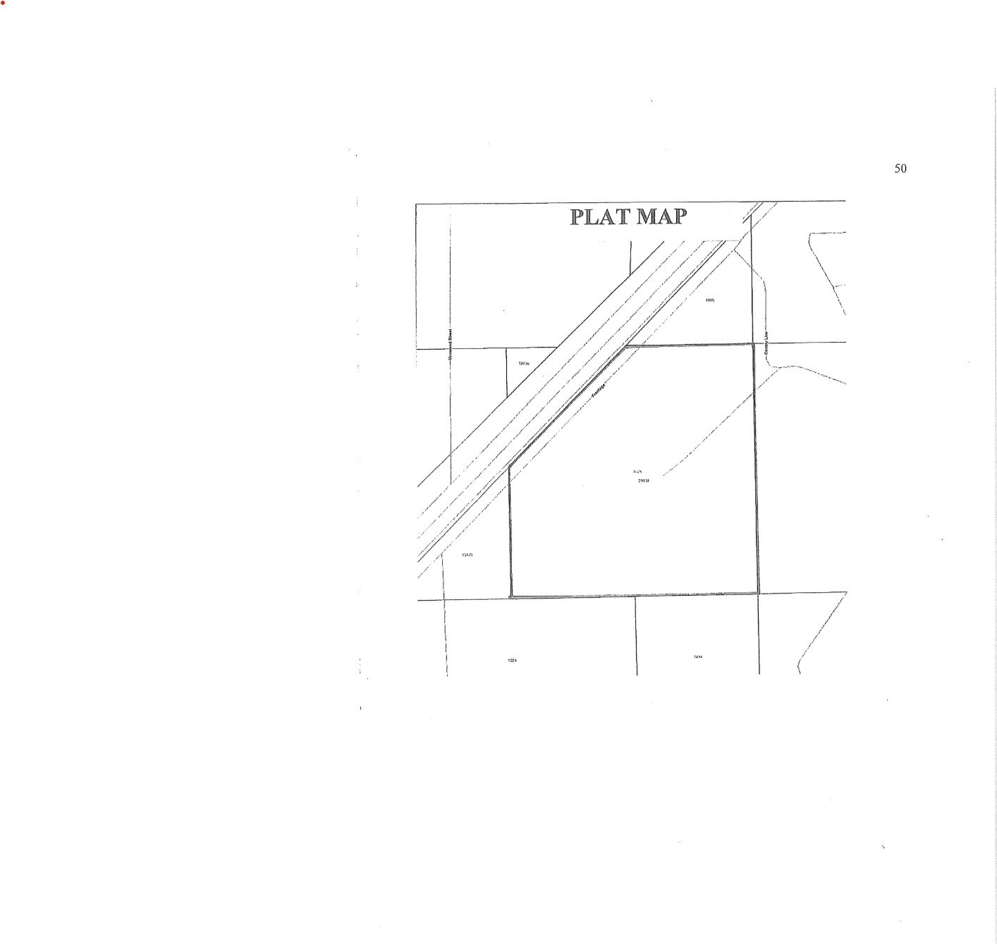 47158 IH-10, Winnie, TX à vendre Plan cadastral- Image 1 de 4